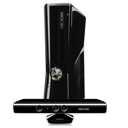 XBOX 360 SLIM CONSOLE WITH KINECT BUNDLE