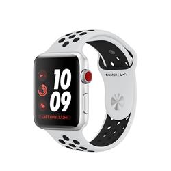 SERIES 3 42MM NIKE+ GPS+CELL SILVER ALUM CASE